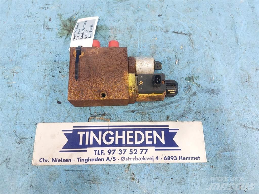 New Holland TX65 Hydrauliikka