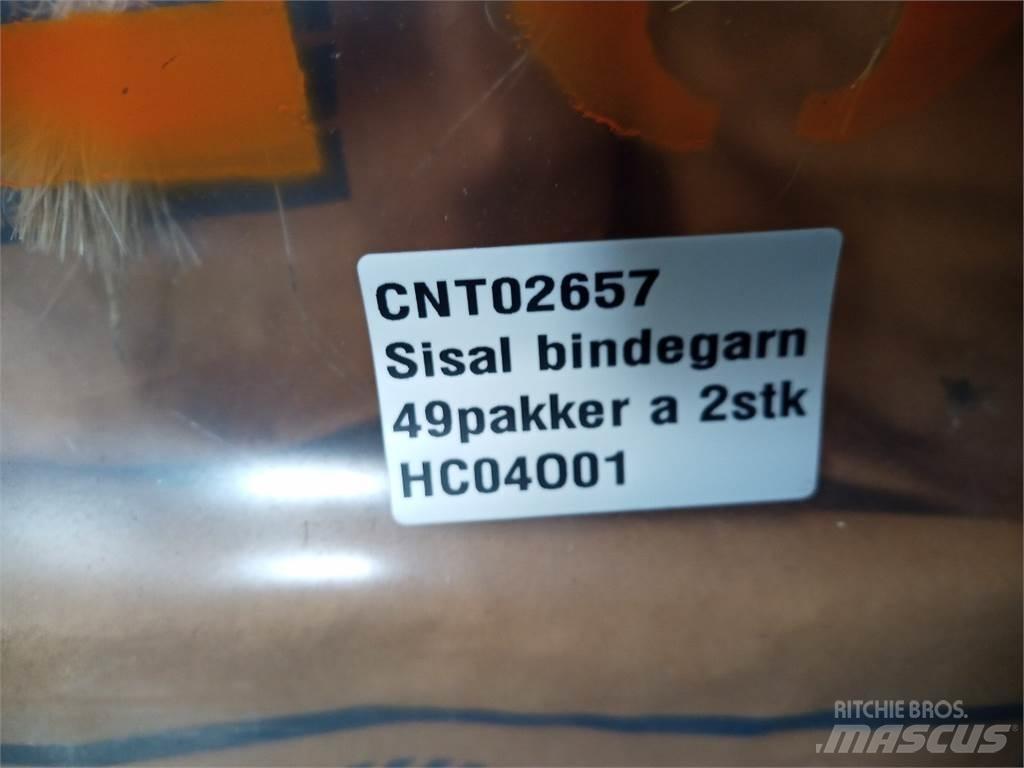  Sisal Bindegarn Muut heinä- ja tuorerehukoneet