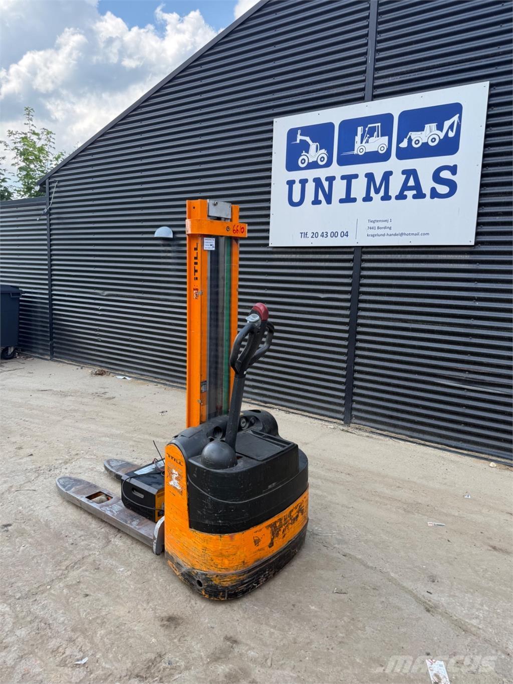 Still EGV10 Käsikäyttöiset pinoamisvaunut