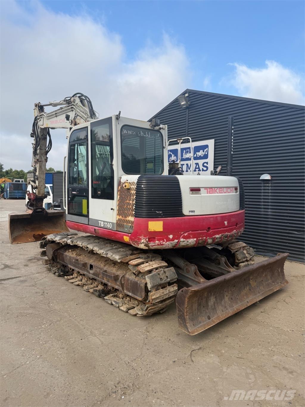 Takeuchi TB1140 Telakaivukoneet