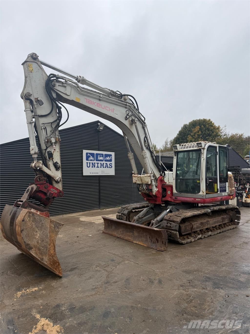 Takeuchi TB1140 Telakaivukoneet