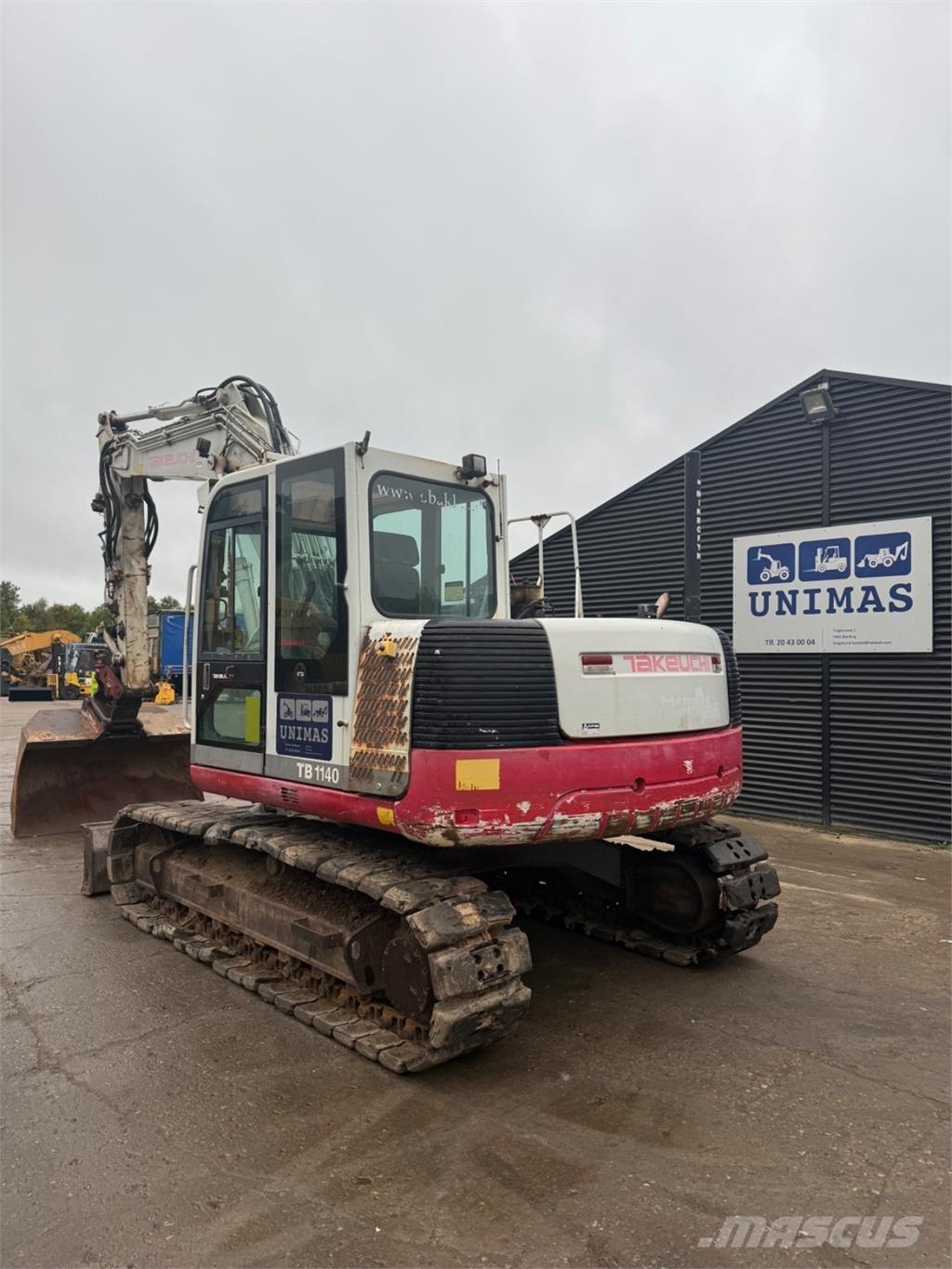 Takeuchi TB1140 Telakaivukoneet