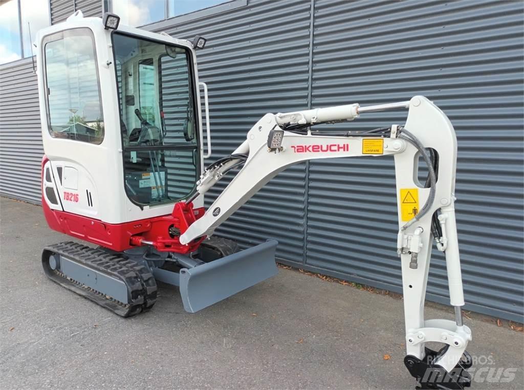 Takeuchi tb216 Minikaivukoneet < 7t