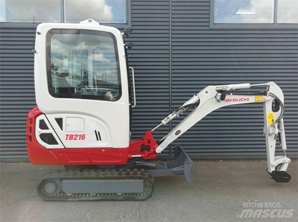 Takeuchi tb216 Minikaivukoneet < 7t