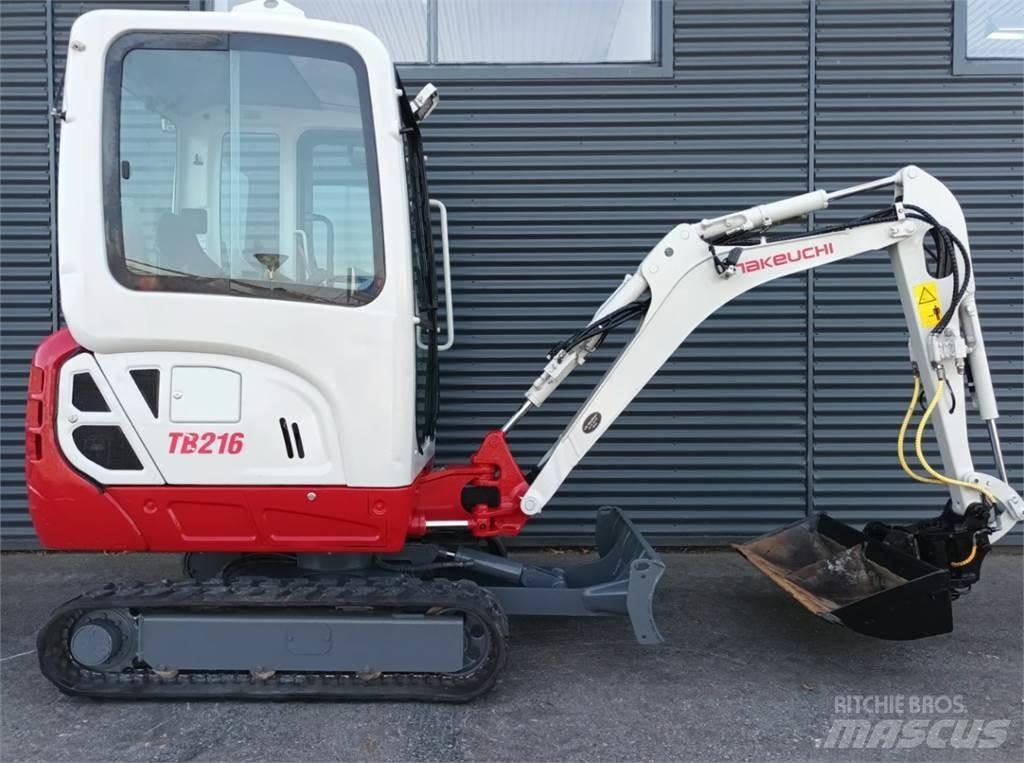 Takeuchi tb216 Minikaivukoneet < 7t