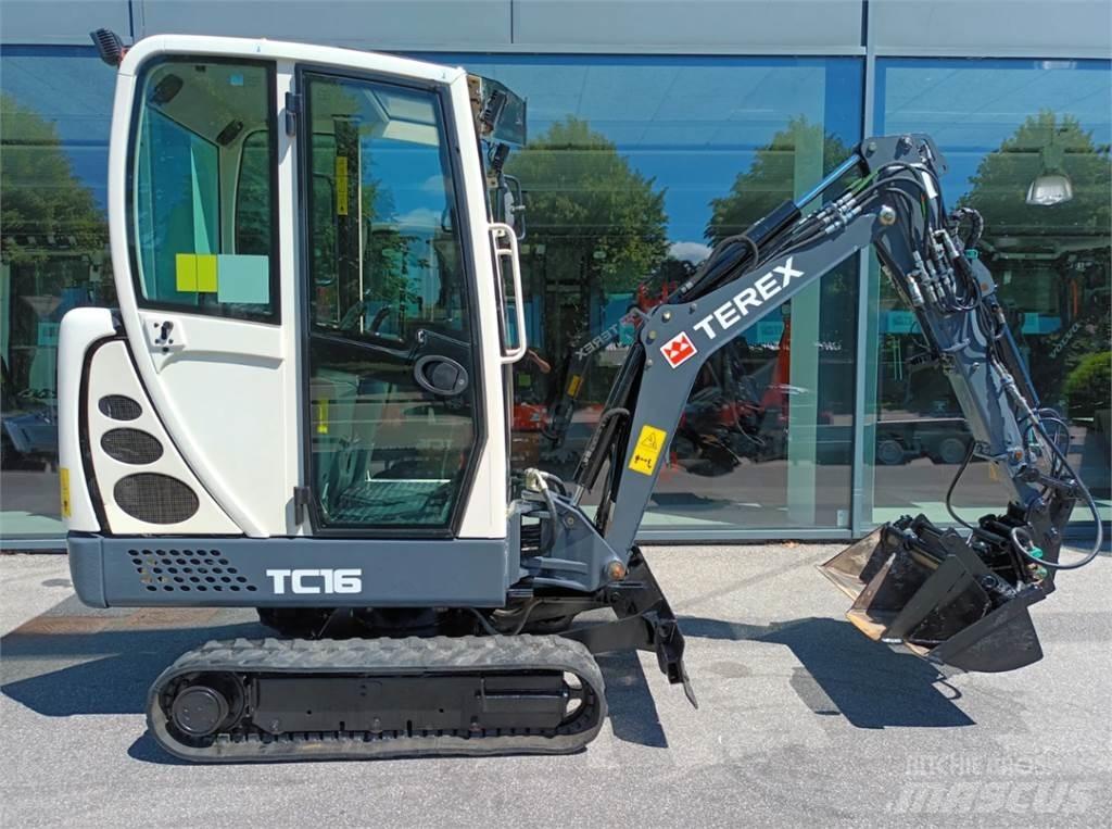 Terex tc16 Minikaivukoneet < 7t