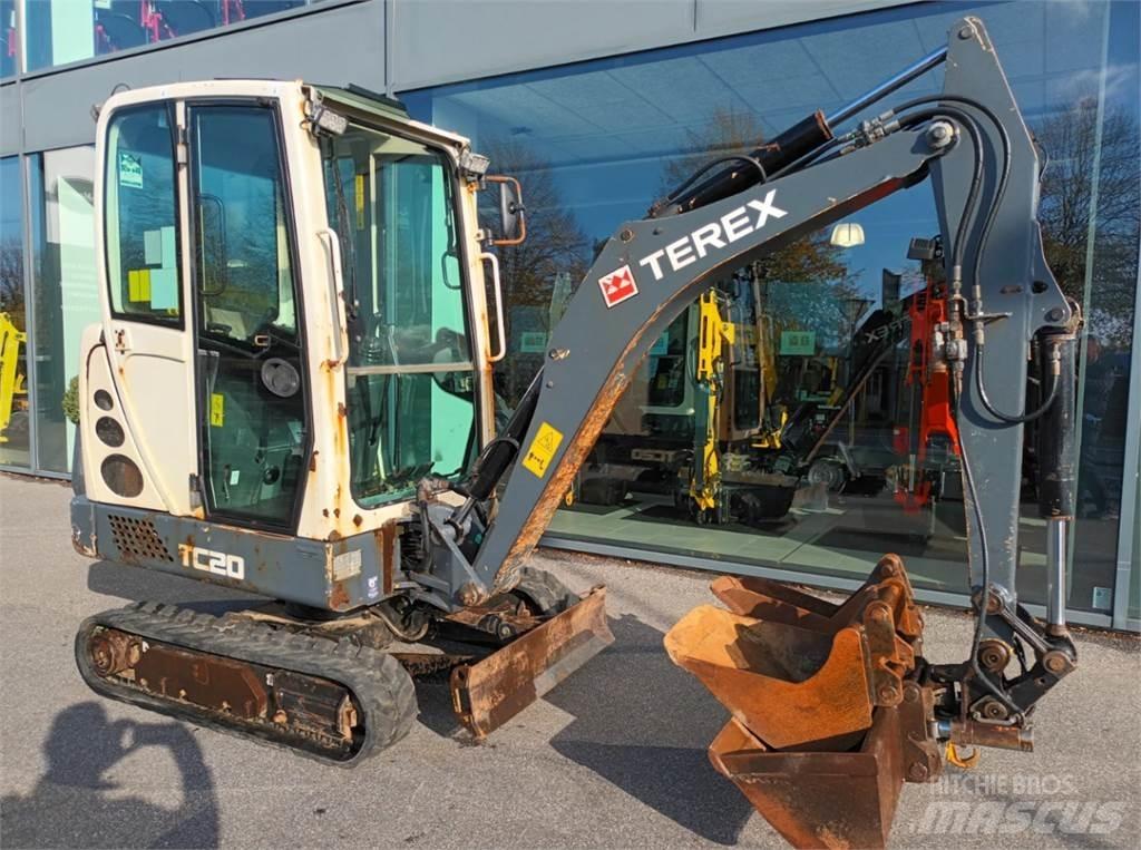 Terex tc20 Minikaivukoneet < 7t