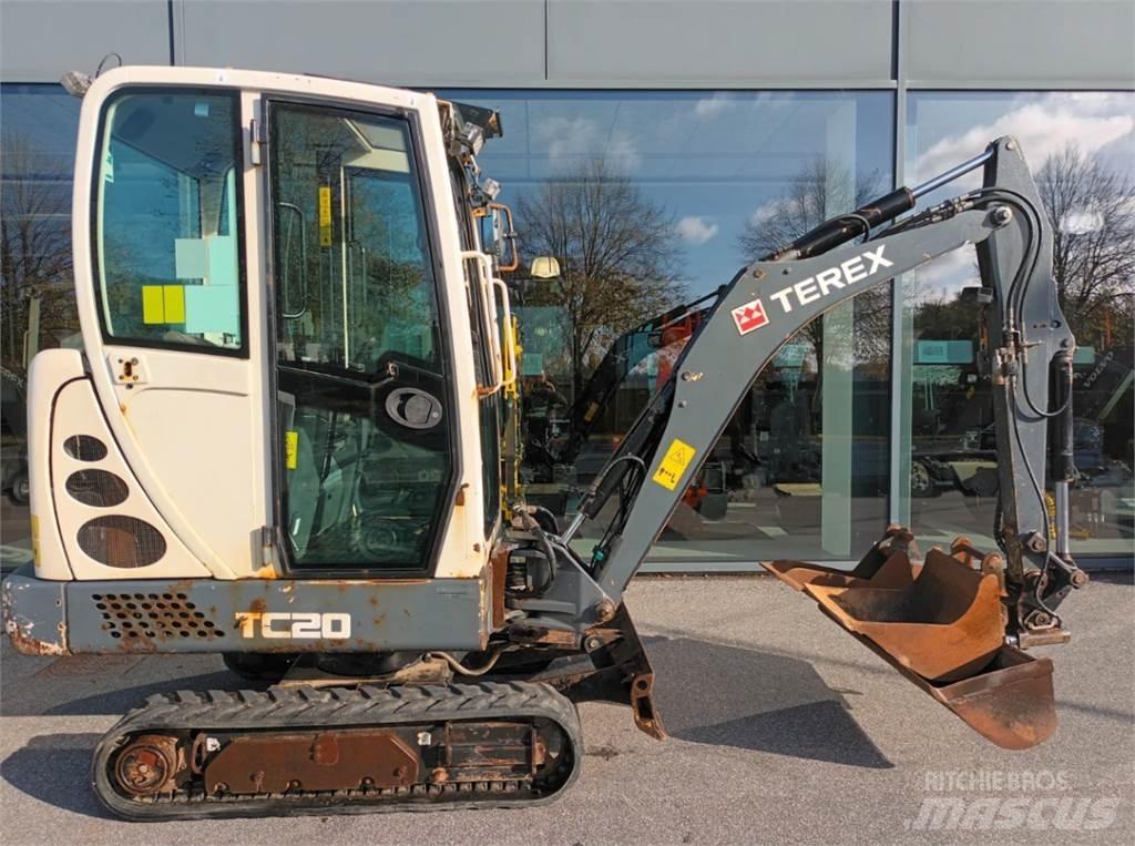Terex tc20 Minikaivukoneet < 7t
