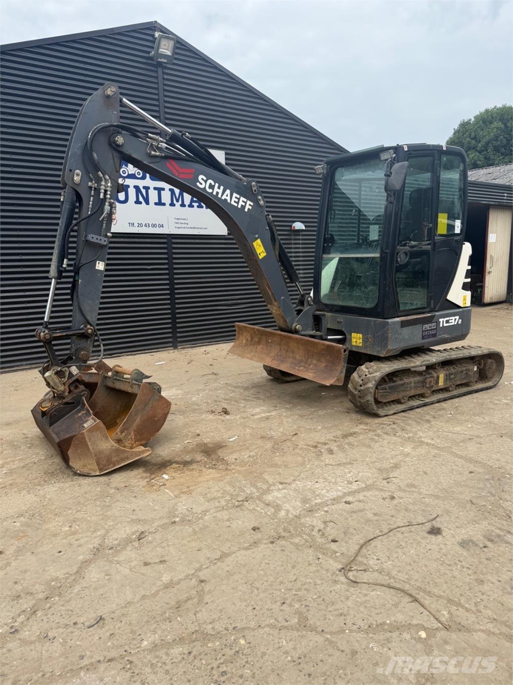 Terex TC37 Minikaivukoneet < 7t