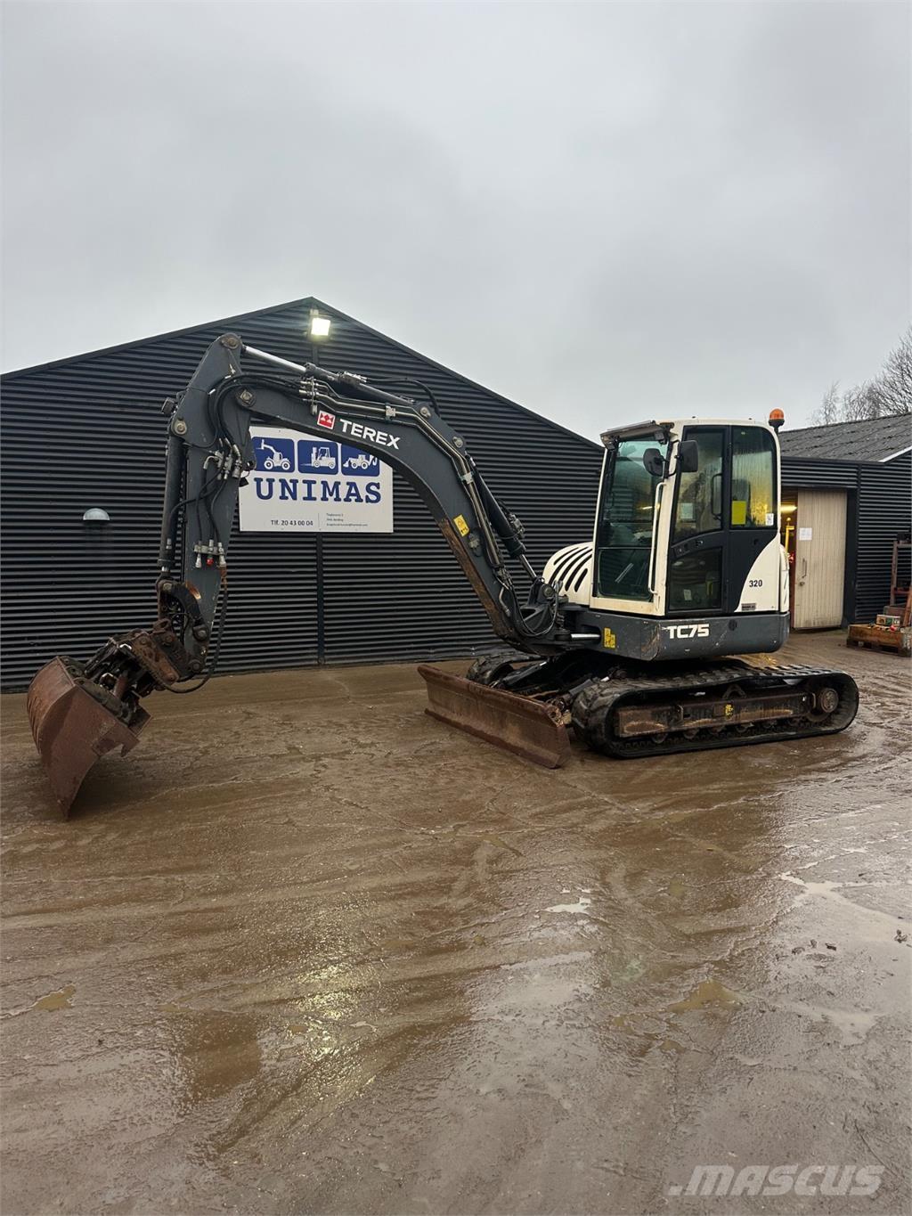 Terex TC75 Telakaivukoneet