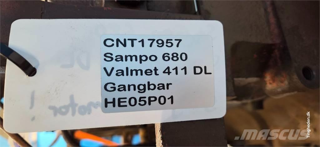 Valmet 411DL Moottorit