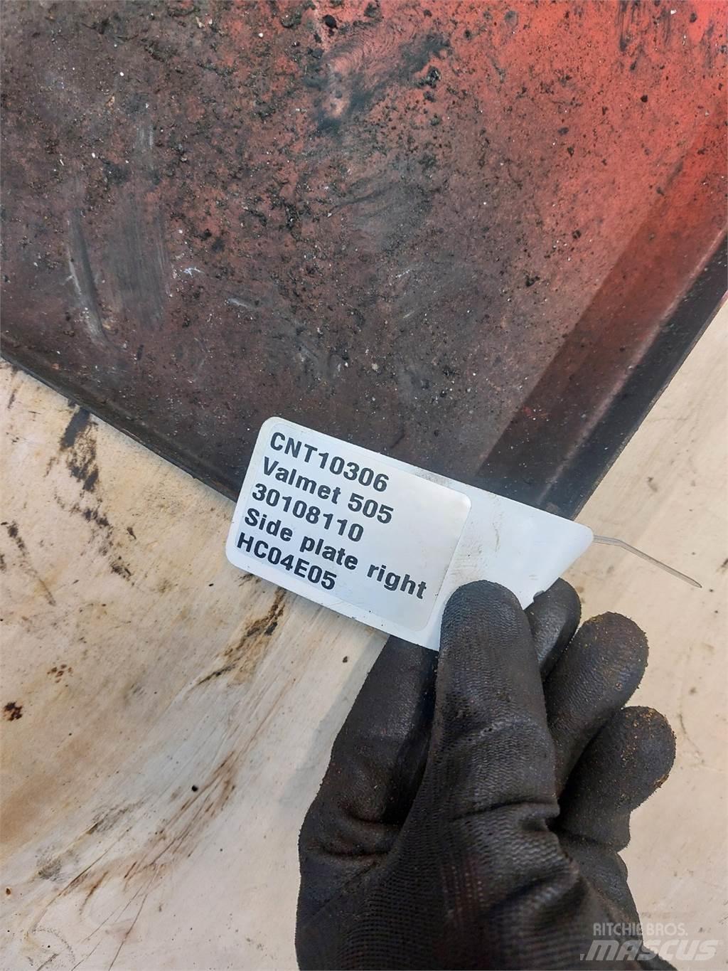 Valmet 505 Lisävarusteet ja komponentit