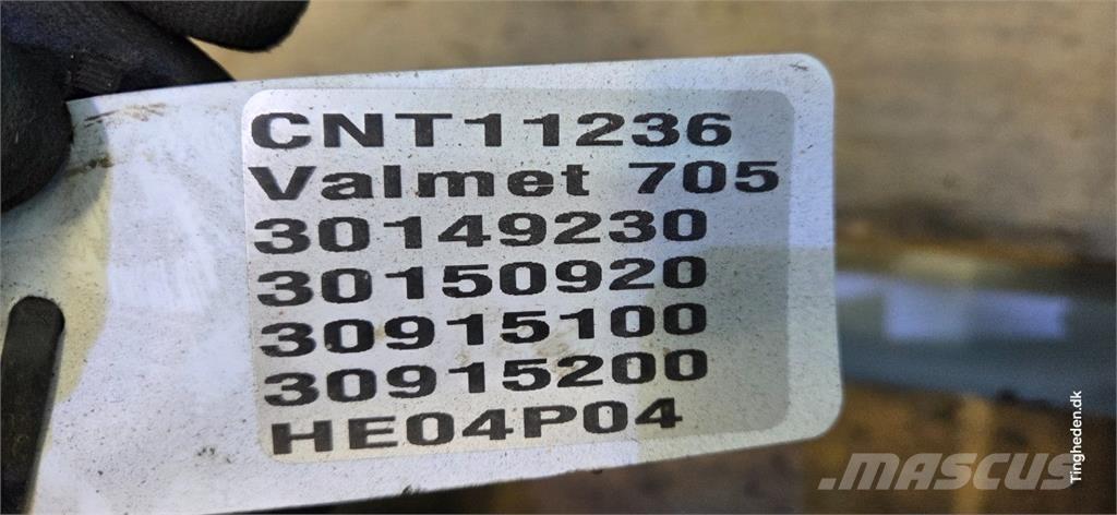 Valmet 705 Lisävarusteet ja komponentit