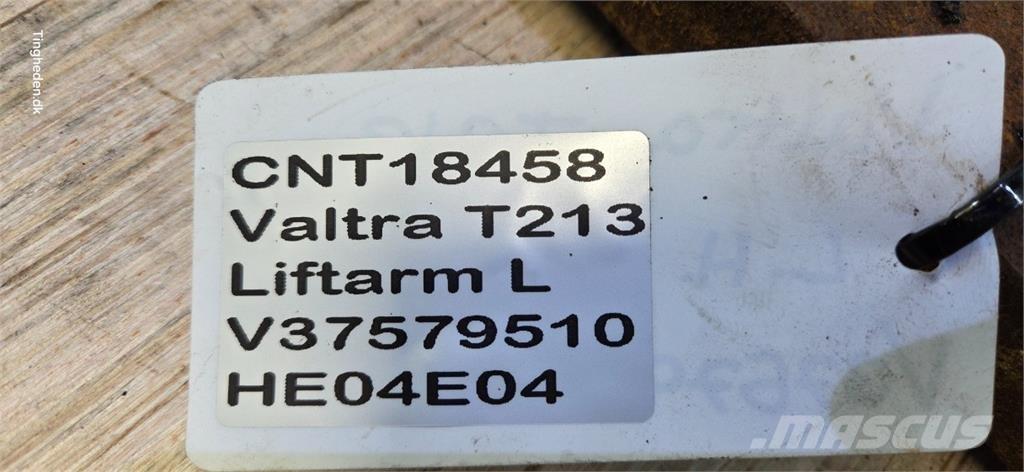 Valtra T213 Lisävarusteet ja komponentit