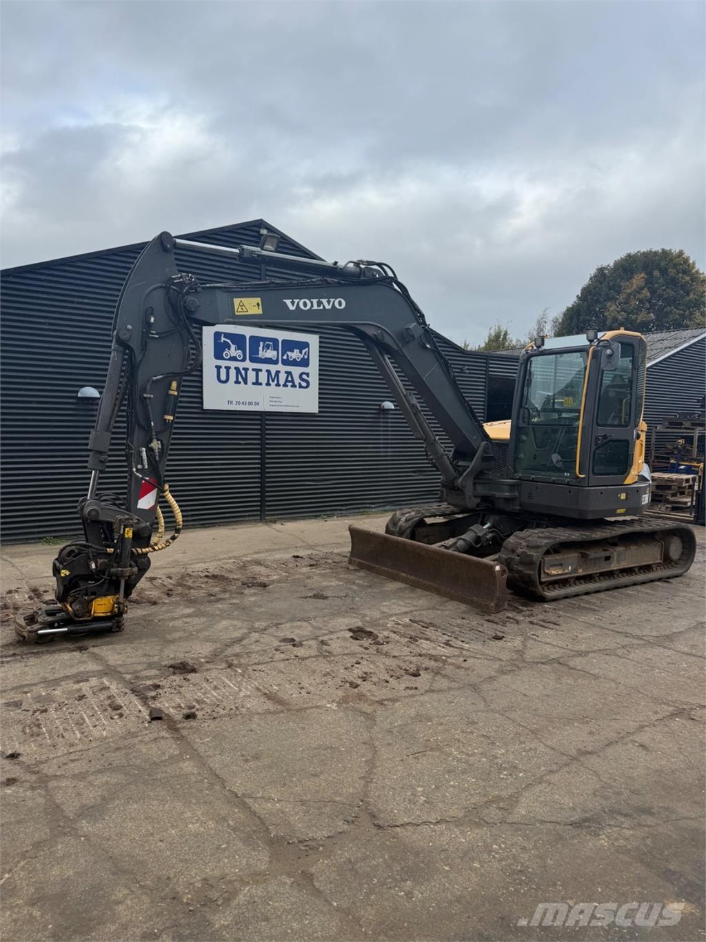 Volvo ECR88D Telakaivukoneet