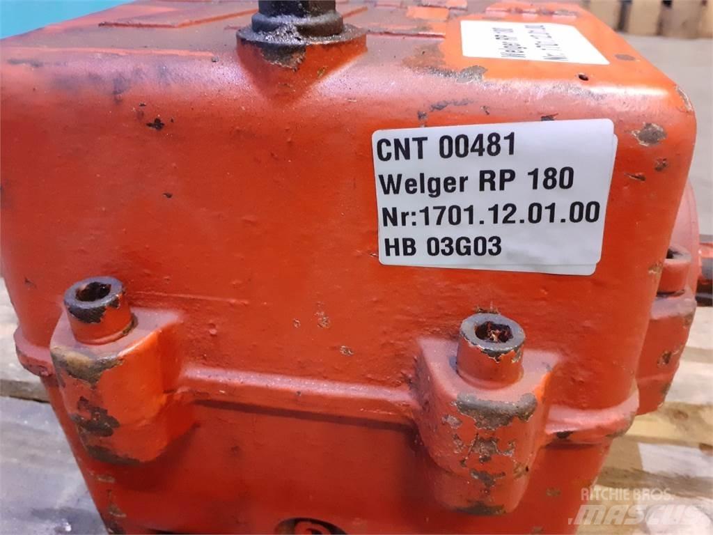 Welger RP 180 Vaihteisto