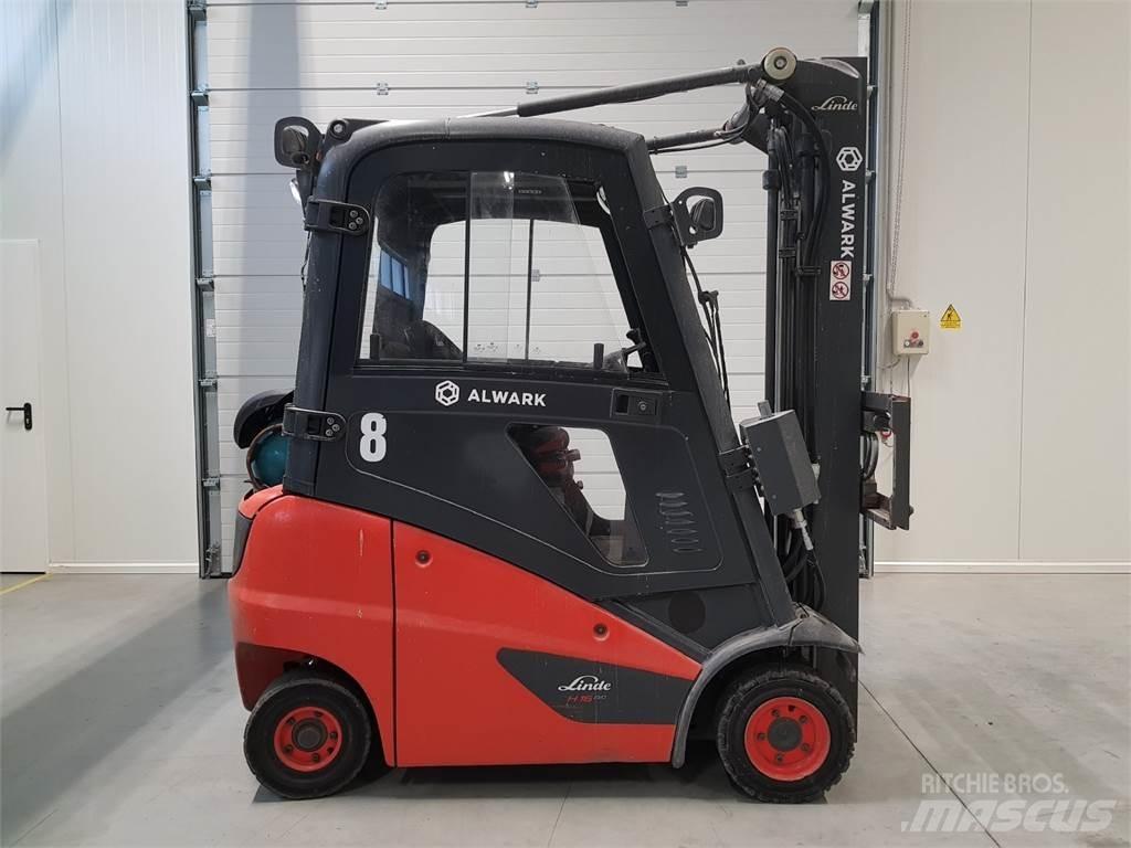 Linde H16T Nestekaasutrukit
