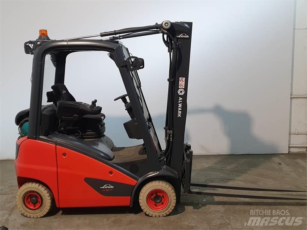 Linde H16T Nestekaasutrukit