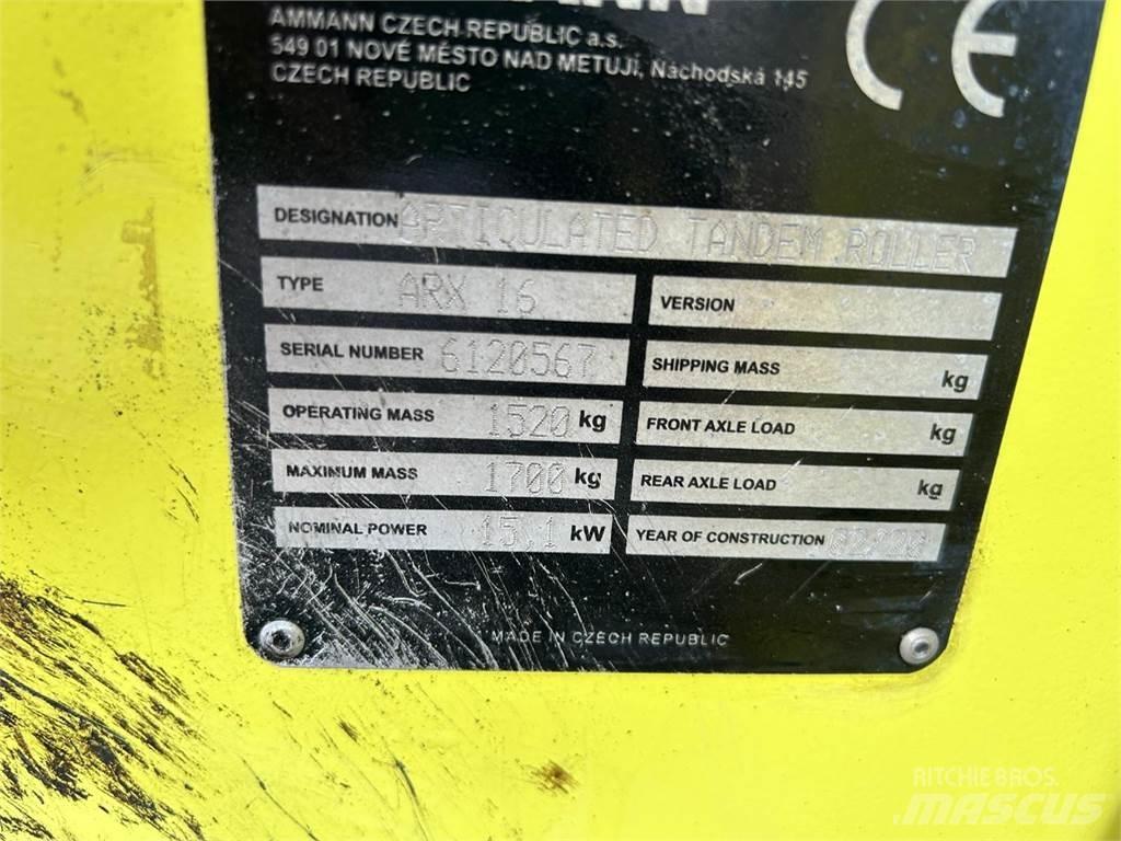 Ammann ARX16 AMMANN ARX16 Tandemjyrät