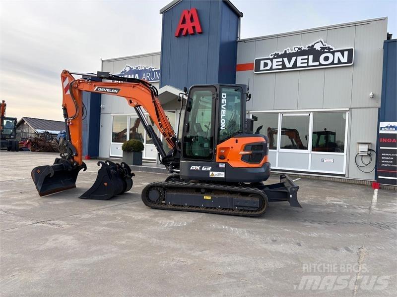 Develon DX63-7 Midikaivukoneet 7t - 12t