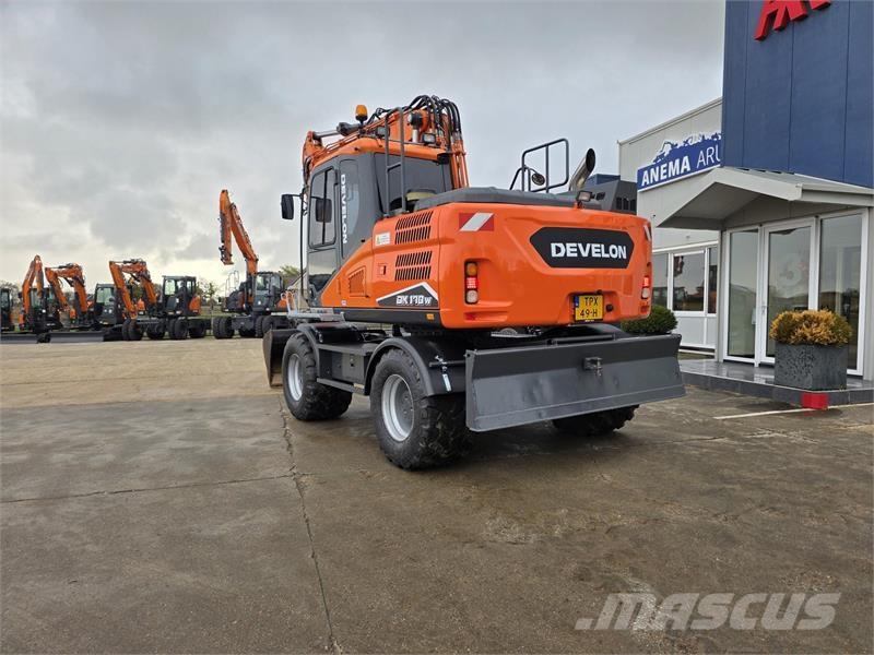 Doosan DX170W-5 Pyöräkaivukoneet