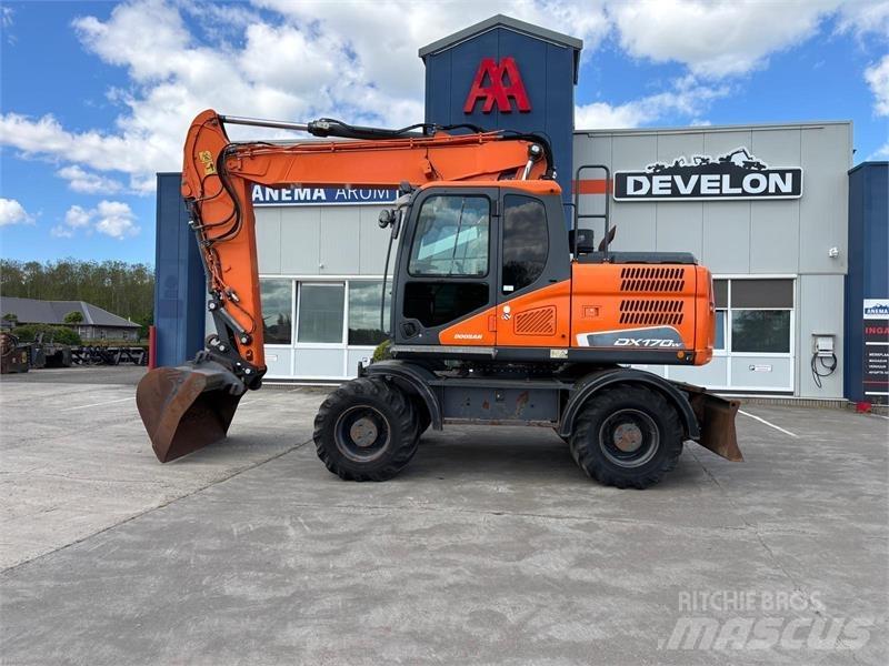 Doosan DX170W-5 Pyöräkaivukoneet
