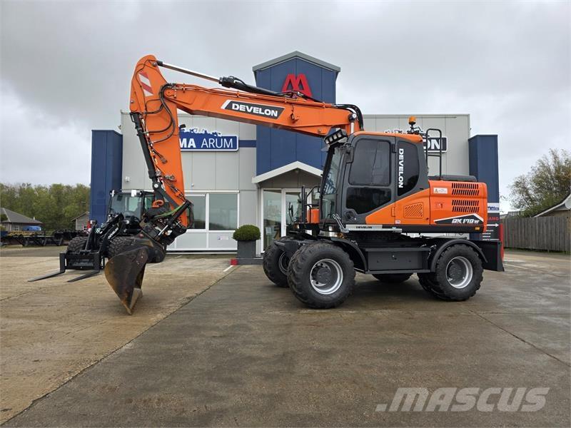 Doosan DX170W-5 Pyöräkaivukoneet
