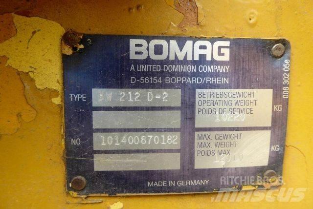 Bomag BW212D-2 Muut jyrät