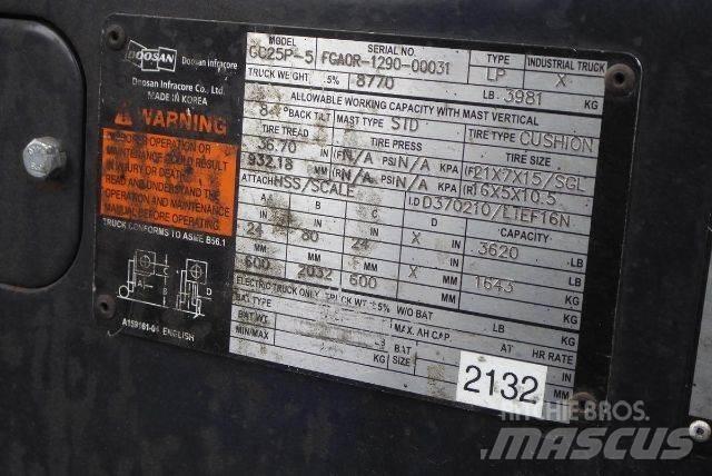 Doosan GC25P-5 Muut haarukkatrukit