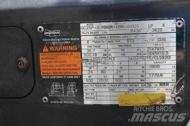 Doosan GC25P-5 Muut haarukkatrukit