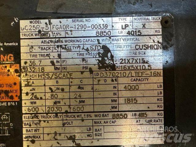 Doosan GC25P-5 Muut haarukkatrukit