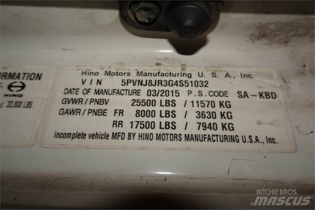 Hino 258 Umpikorikuorma-autot