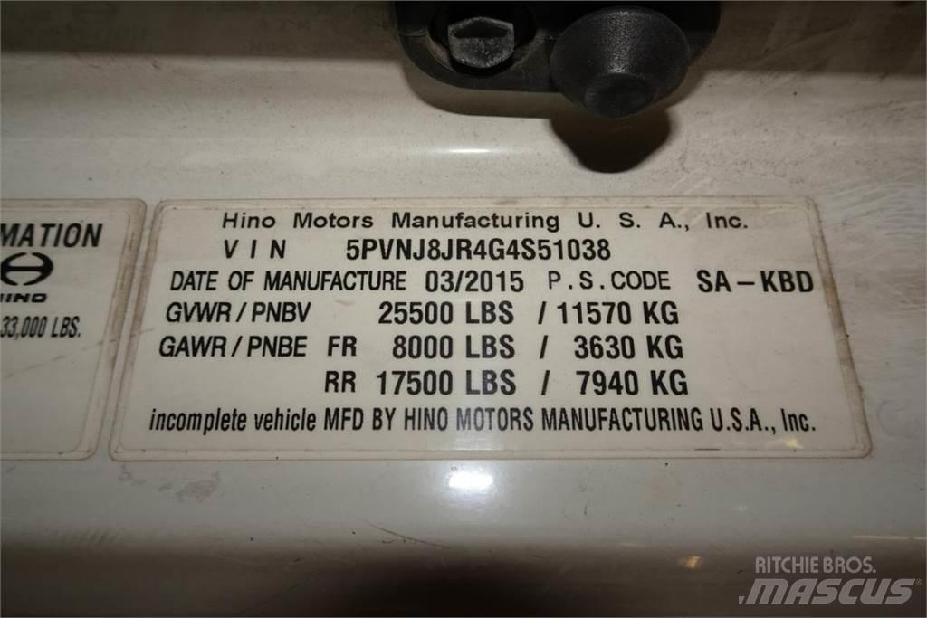Hino 258 Umpikorikuorma-autot