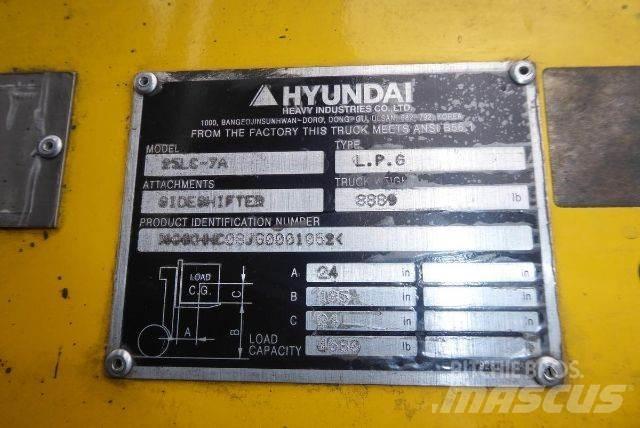 Hyundai 25LC-7A Muut haarukkatrukit