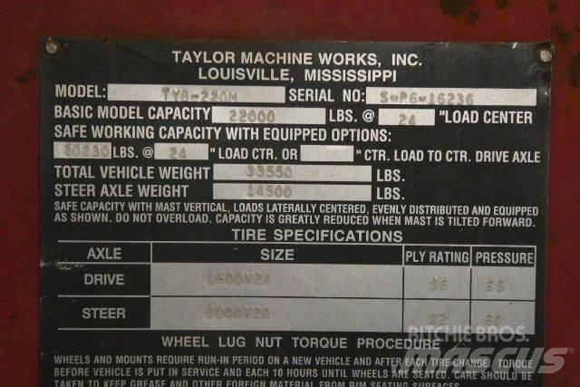 Taylor TYB220M Muut haarukkatrukit