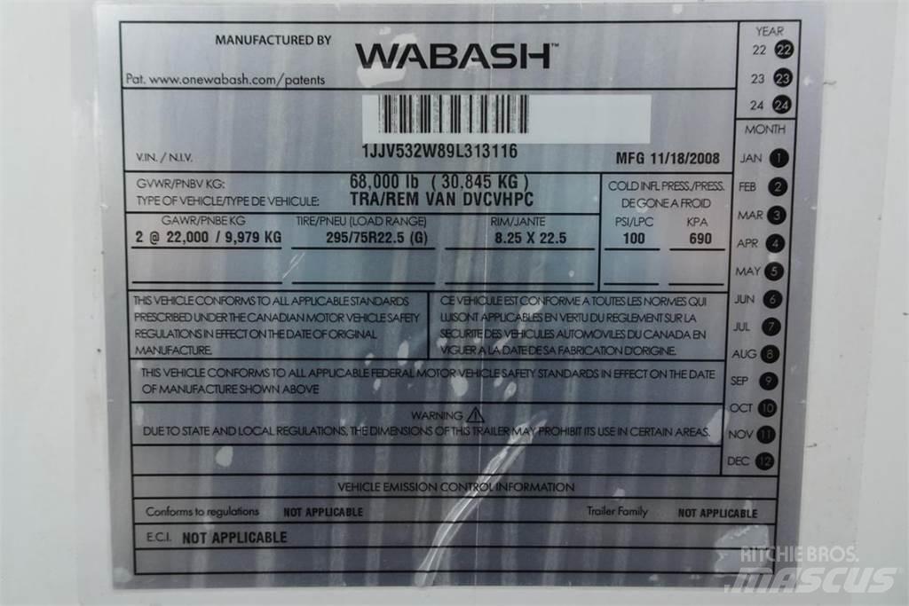 Wabash DVCVHPC Umpikoriperävaunut
