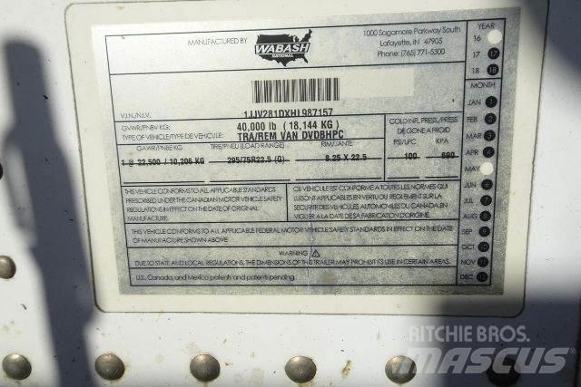 Wabash DVDBHPC Umpikoriperävaunut