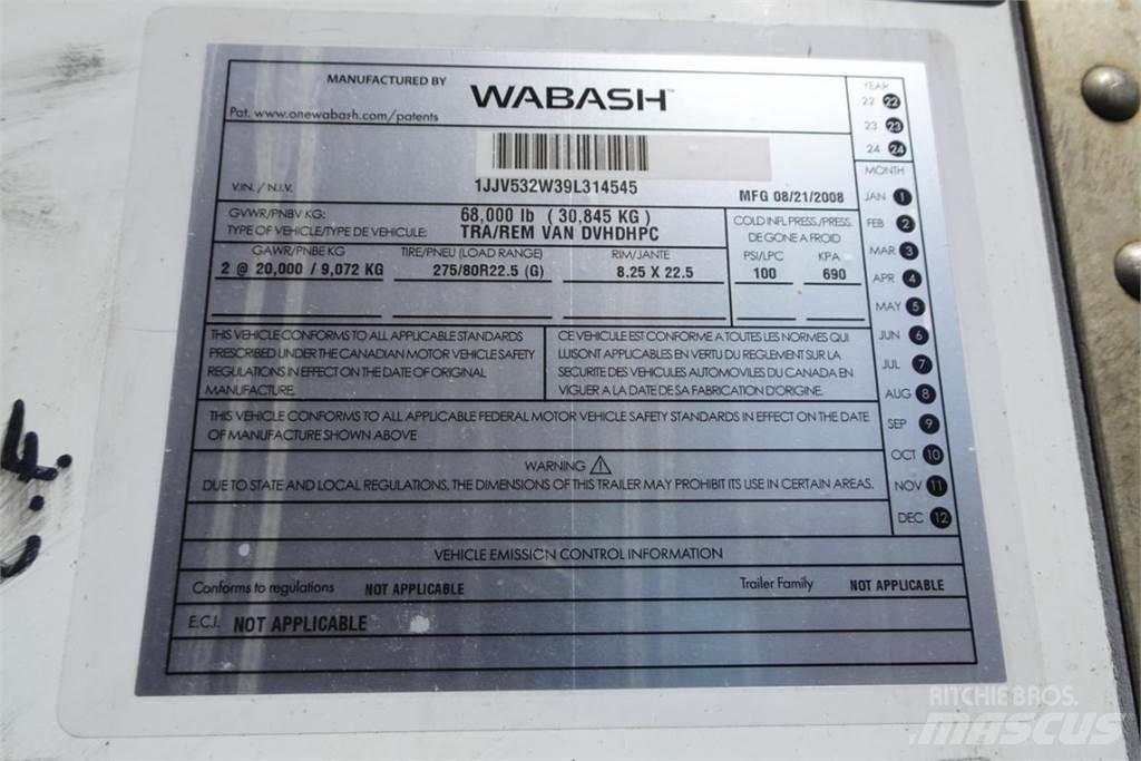 Wabash DVHDHPC Umpikoriperävaunut