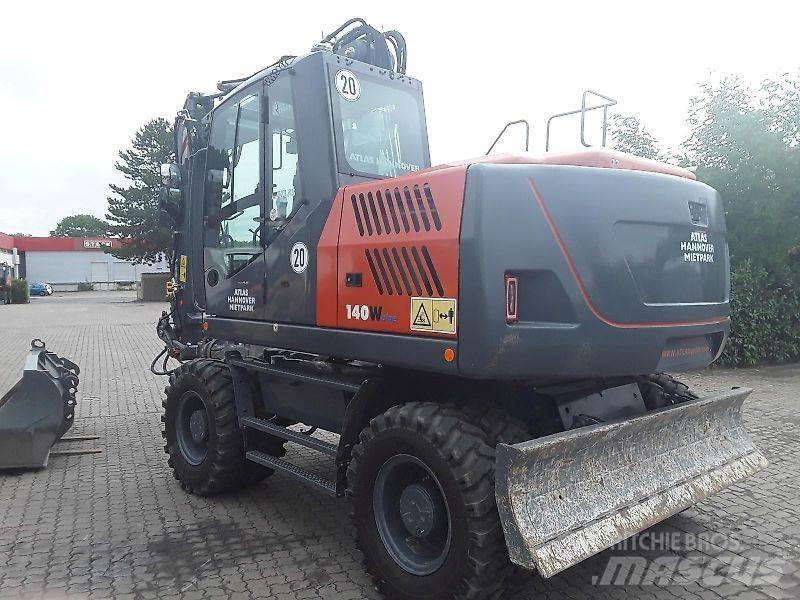 Atlas 140W Pyöräkaivukoneet