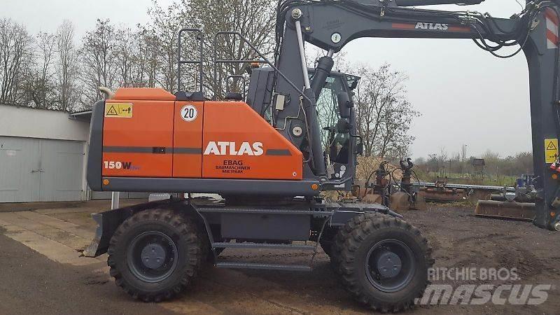 Atlas 150W Pyöräkaivukoneet