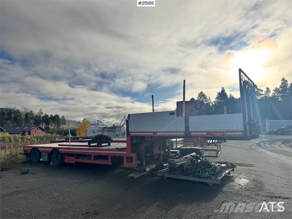 Broshuis crane semi. Muut puoliperävaunut