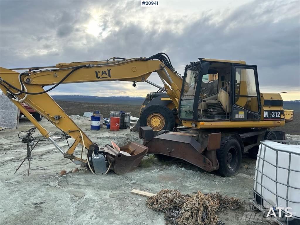 CAT 312 Pyöräkaivukoneet