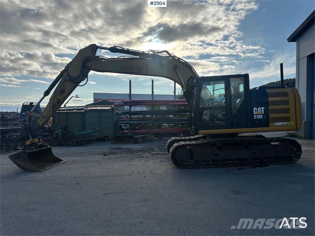 CAT 318EL Telakaivukoneet