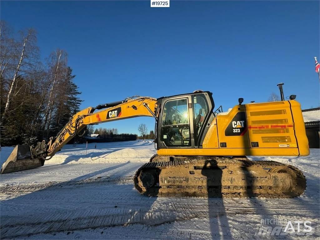CAT 323 Telakaivukoneet