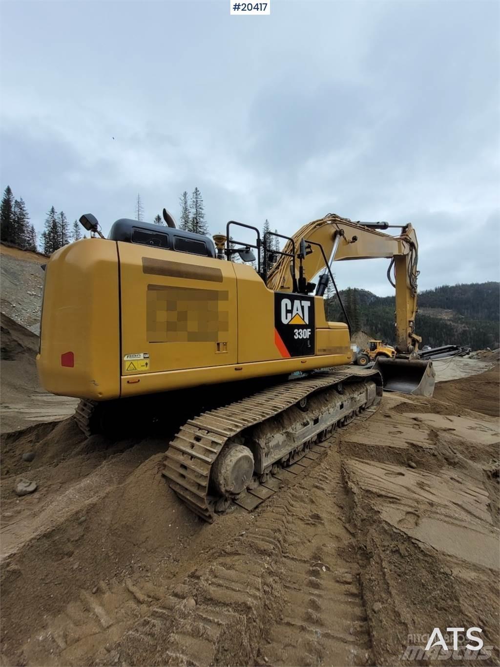 CAT 330F Telakaivukoneet
