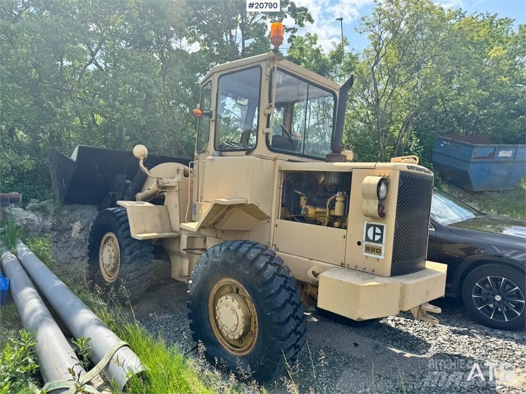 CAT 920 Pyöräkuormaajat
