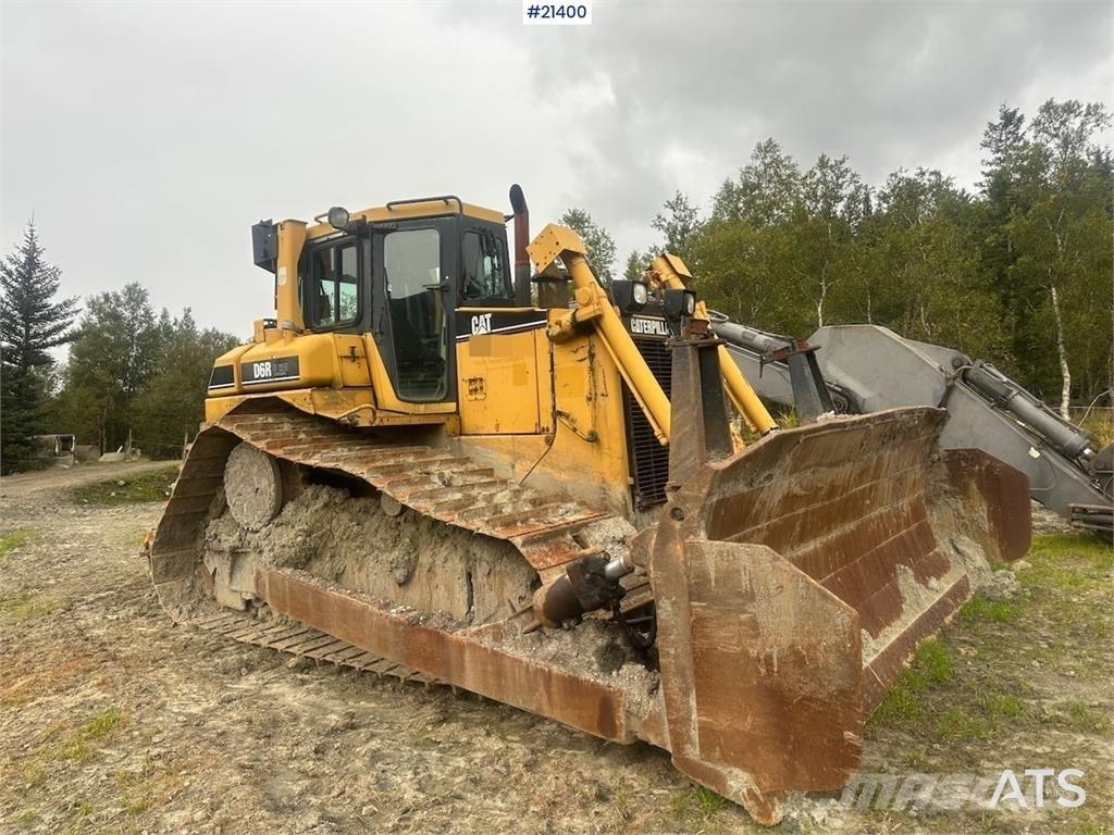 CAT D6R LGP Telaketjupuskutraktorit