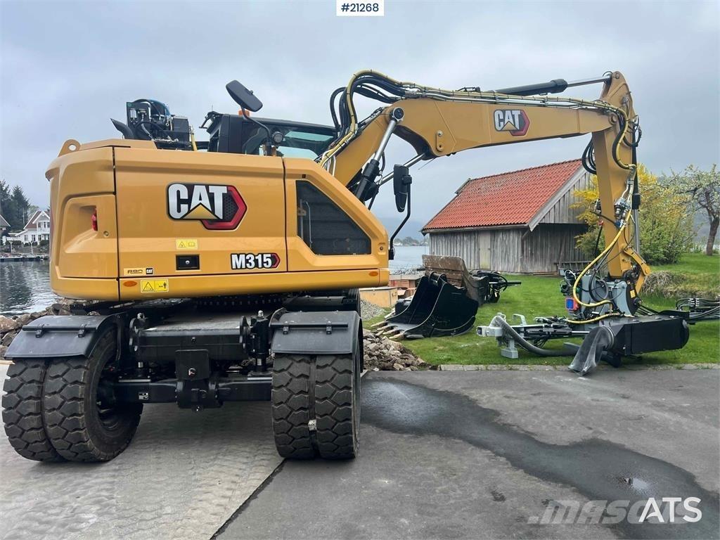 CAT M315 Pyöräkaivukoneet