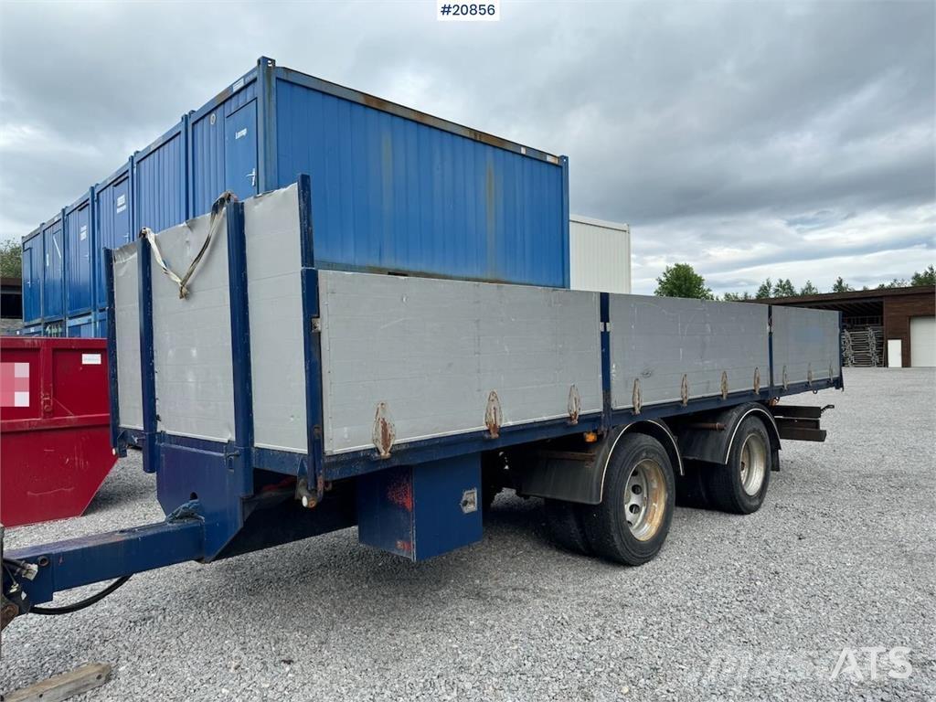 GMF flatebed trailer Lavaperävaunut