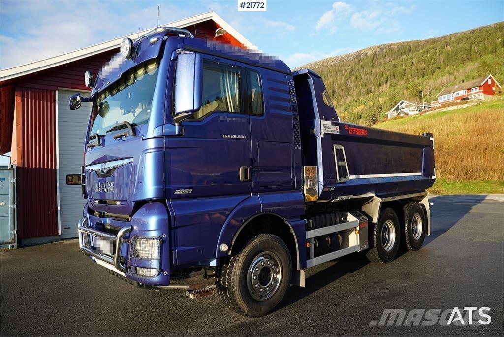 MAN TGX 26.580 Sora- ja kippiautot